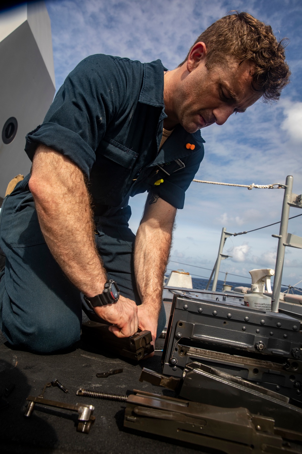 Lewistown, Mont. Native Serves Aboard USS Ralph Johnson (DDG 114) While Conducting Operations in the South China Sea