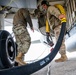 384th EARS trains 55th EFGS in hot-pit refueling KC-135