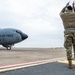 384th EARS trains 55th EFGS in hot-pit refueling KC-135