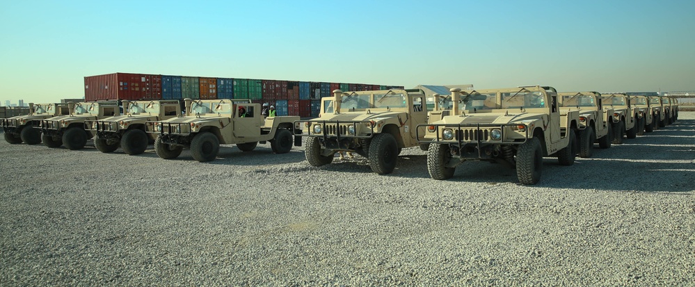 CJTF-OIR Humvee Divestment
