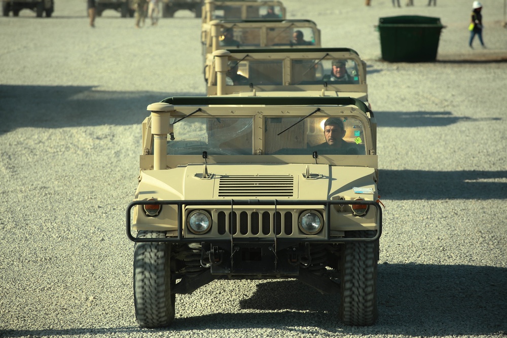 CJTF-OIR Humvee Divestment