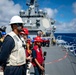 Spruance conducts RAS with JS Towada