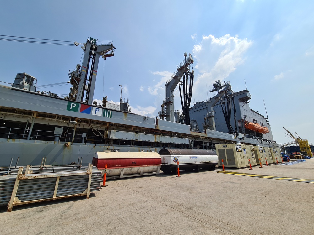 Military Sealift Command Conducts Scheduled Maintenance in Thailand