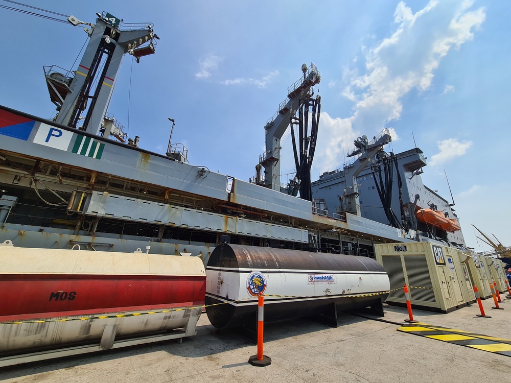 Military Sealift Command Conducts Scheduled Maintenance in Thailand