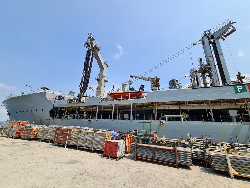 Military Sealift Command Conducts Scheduled Maintenance in Thailand