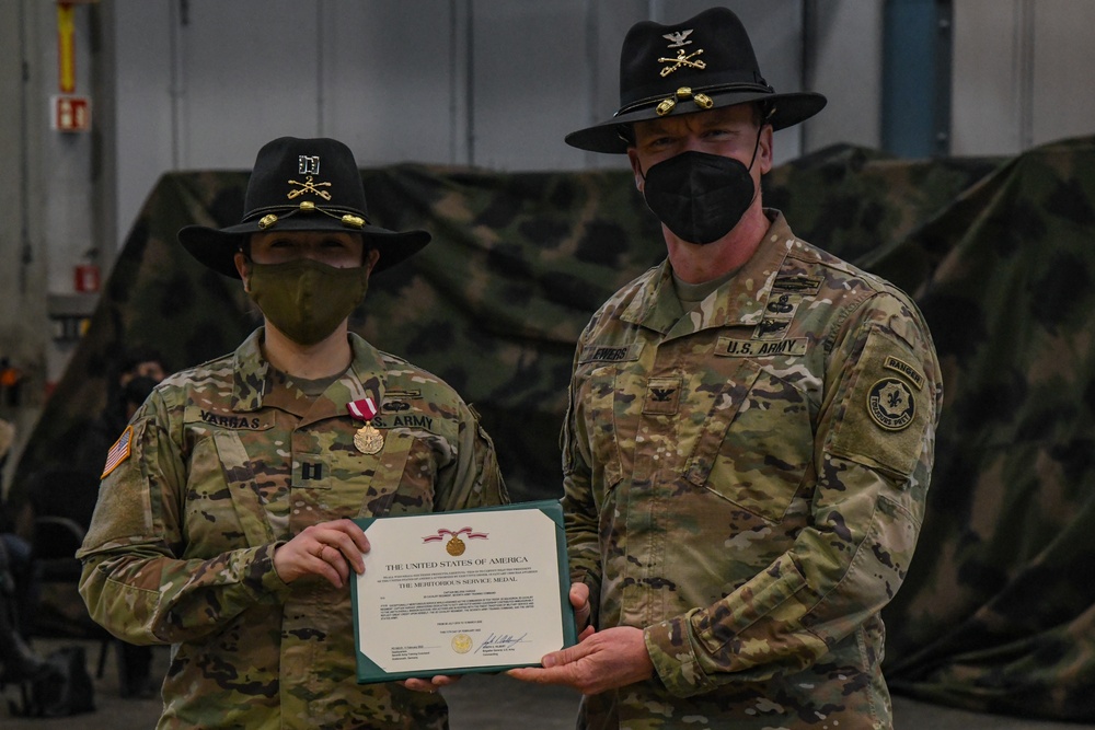 Fox Troop 2-2CR Change of Command