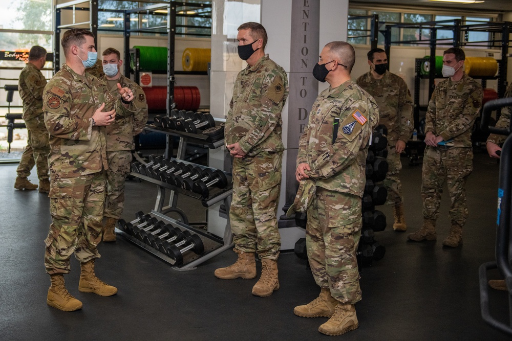STARCOM Senior Leadership Visit to SWTW Feb. 16, 2022