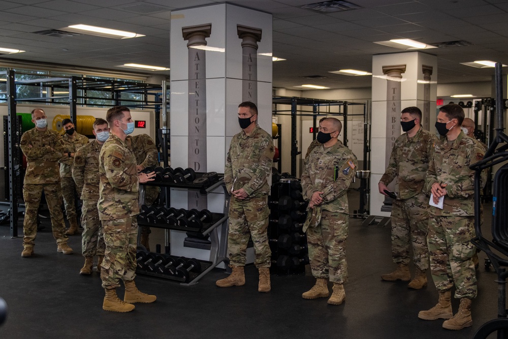 STARCOM Senior Leadership Visit to SWTW Feb. 16, 2022