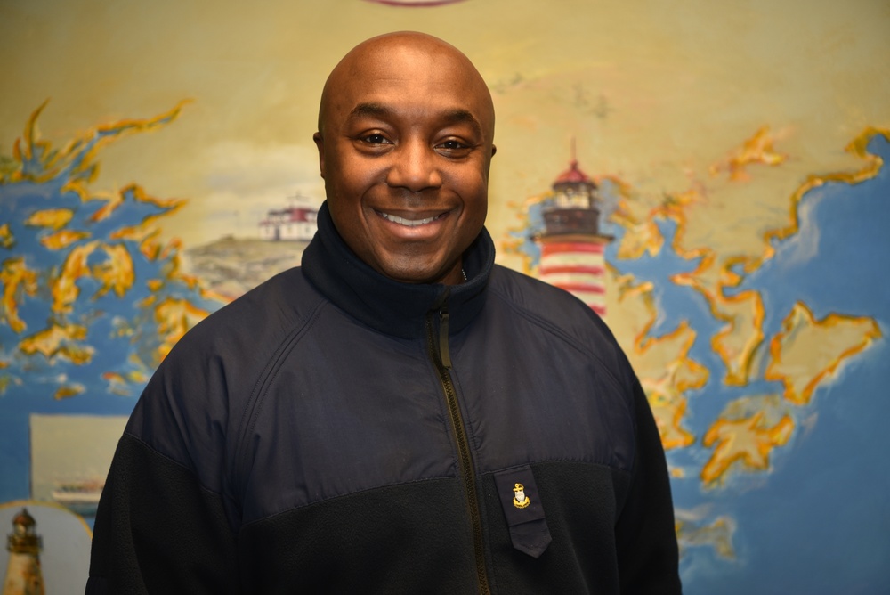Chief Petty Officer Michael Delaney for Black History Month