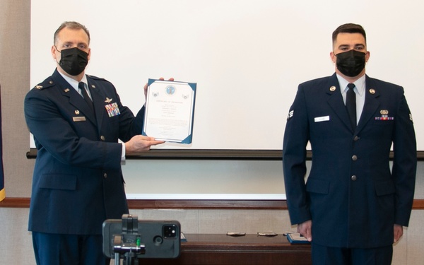 Brown promoted to staff sergeant