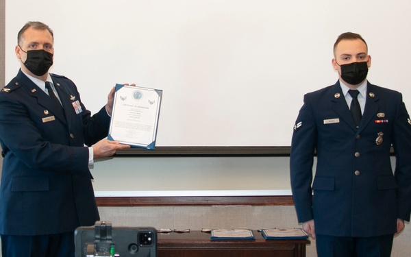 Kling promoted to senior airman