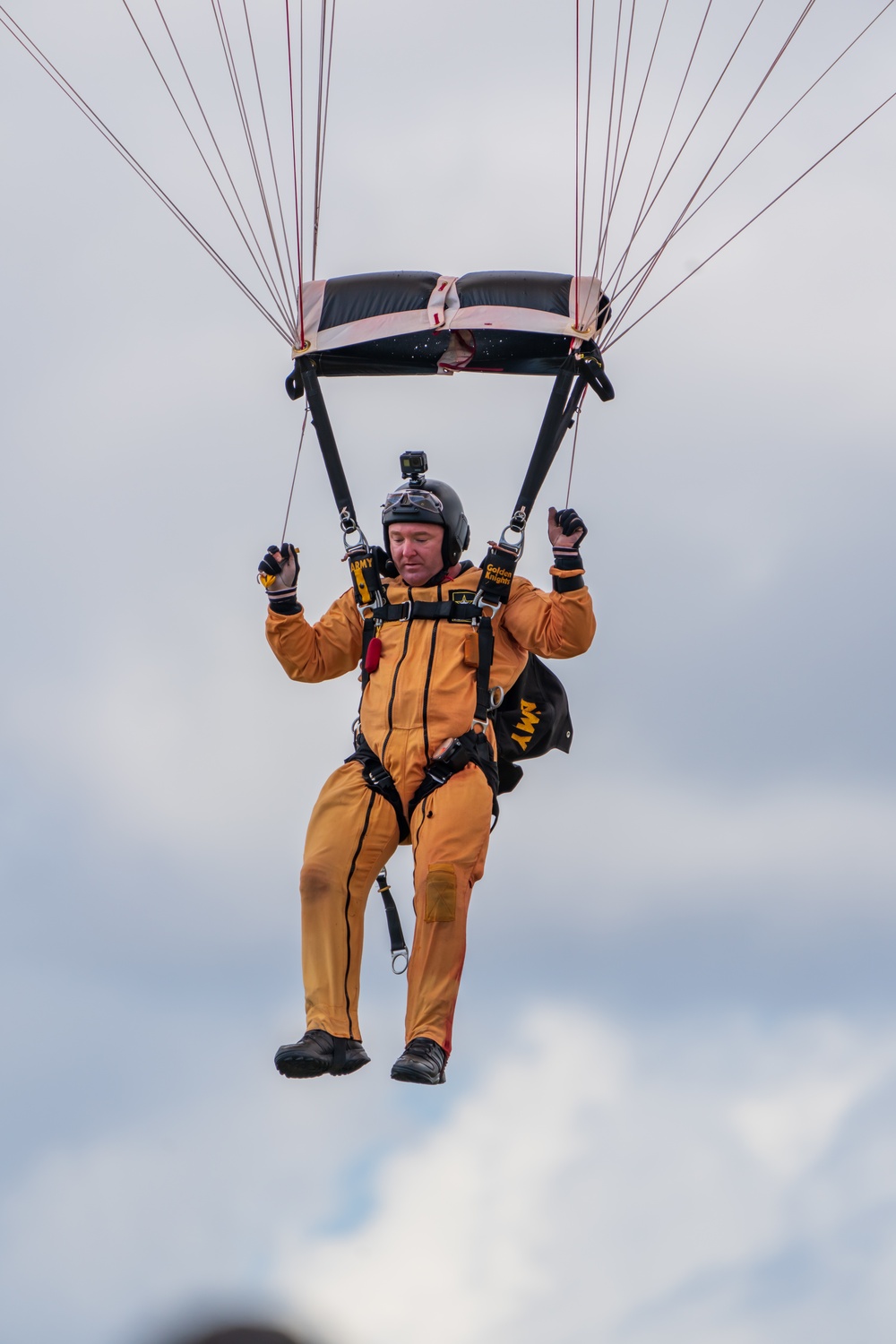 U.S. Army Parachute Team jumps in south Florida