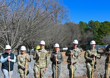 LRAFB breaks ground on new Visitor Control Center
