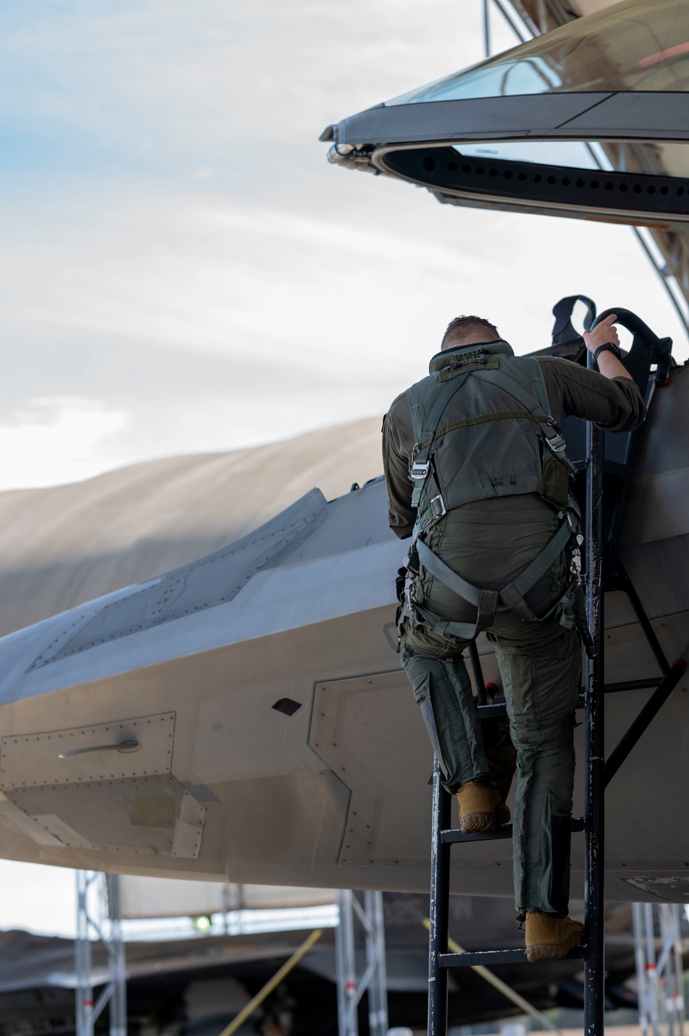 Learning to ride a Raptor; the 43d FS Mission