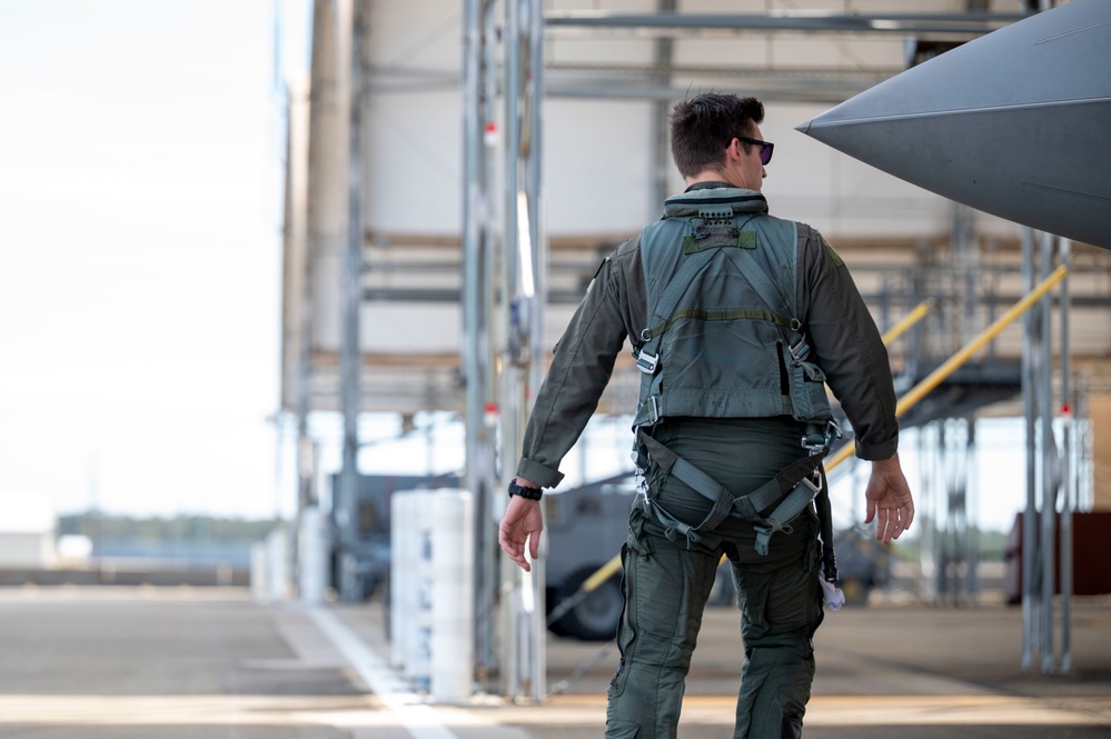 Learning to ride a Raptor; the 43d FS Mission