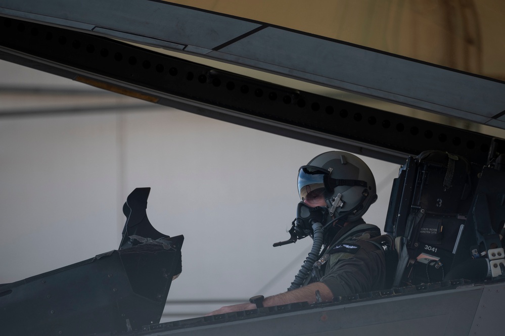 Learning to ride a Raptor; the 43d FS Mission