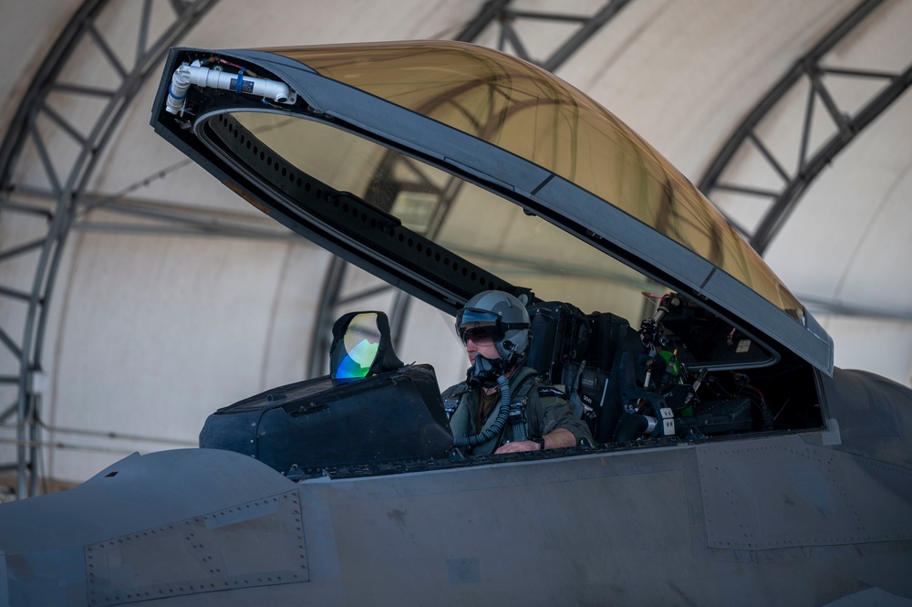 Learning to ride a Raptor; the 43d FS Mission