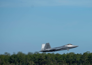 Learning to ride a Raptor; the 43d FS Mission