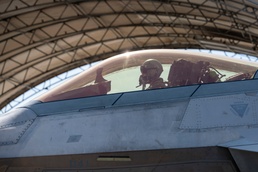 Learning to ride a Raptor; the 43d FS Mission