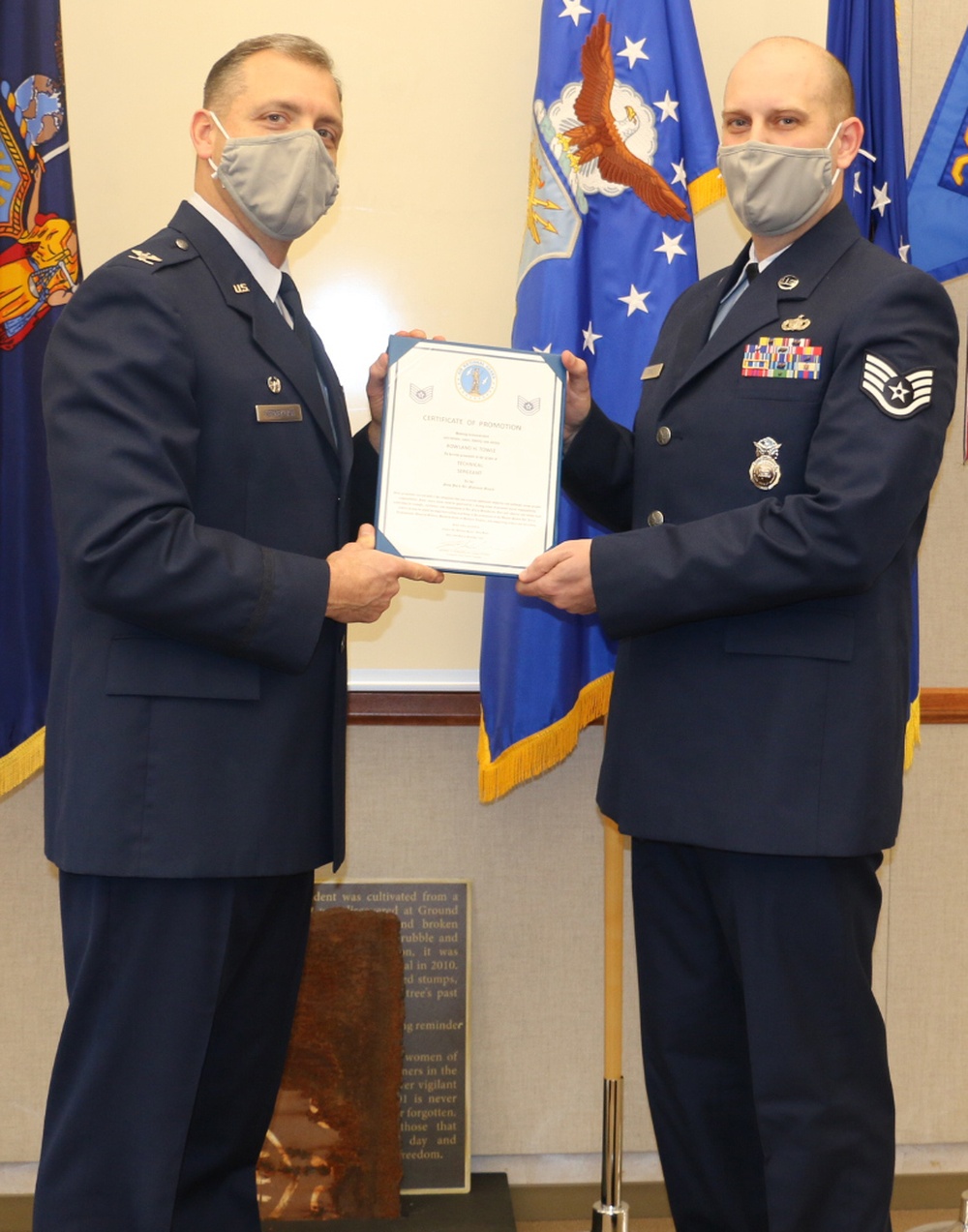 DVIDS - Images - Towle promoted to technical sergeant [Image 2 of 4]