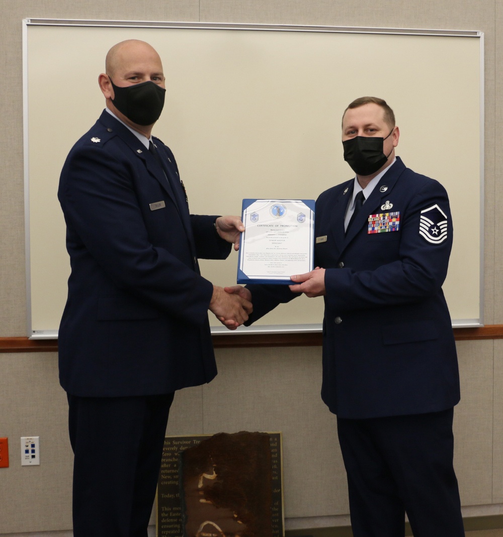 Stanbro promoted to senior master sergeant