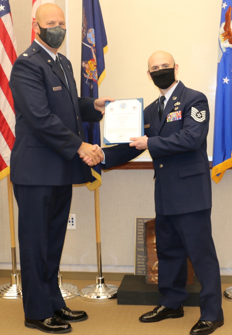 Grinnell promoted to master sergeant