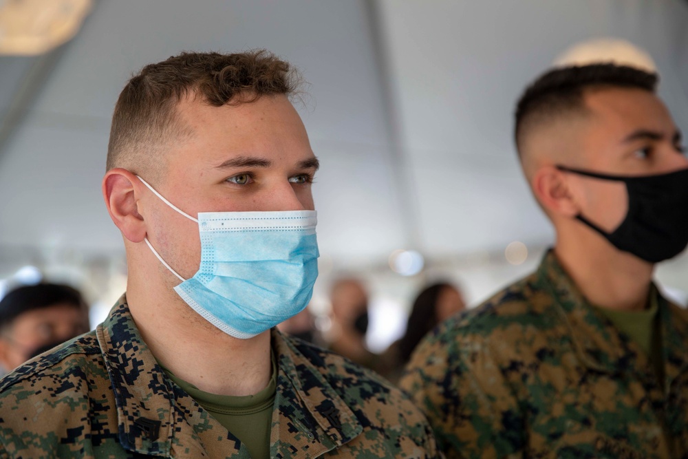 Top Enlisted Marine visits gaming center at Marine Corps Base Quantico