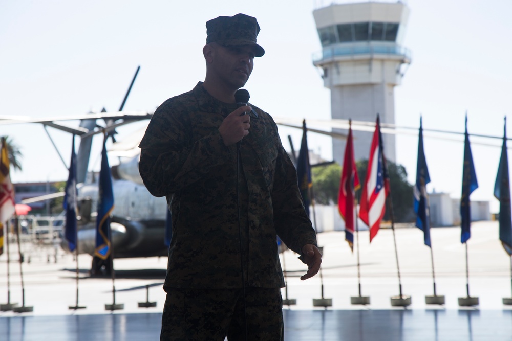 Marine Heavy Helicopter Squadron 361 Relief and Appointment Ceremony