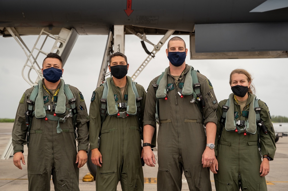 B-1B Lancers deploy to Naval Support Facility Diego Garcia