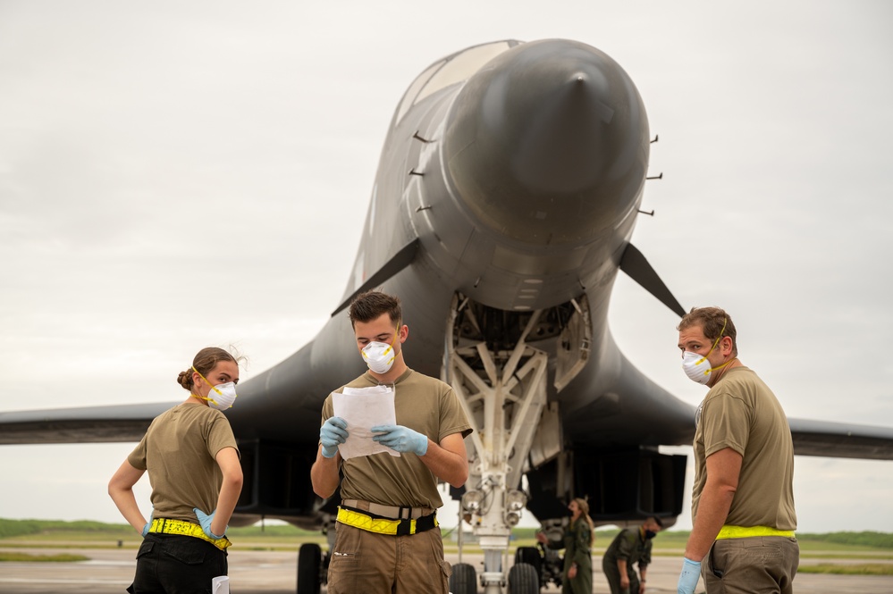 B-1B Lancers deploy to Naval Support Facility Diego Garcia