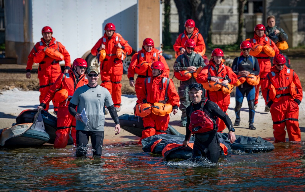 1st SOSS hosts Water Survival Training