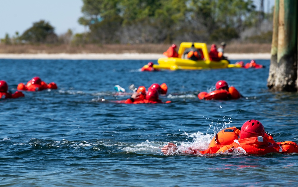 1st SOSS hosts Water Survival Training