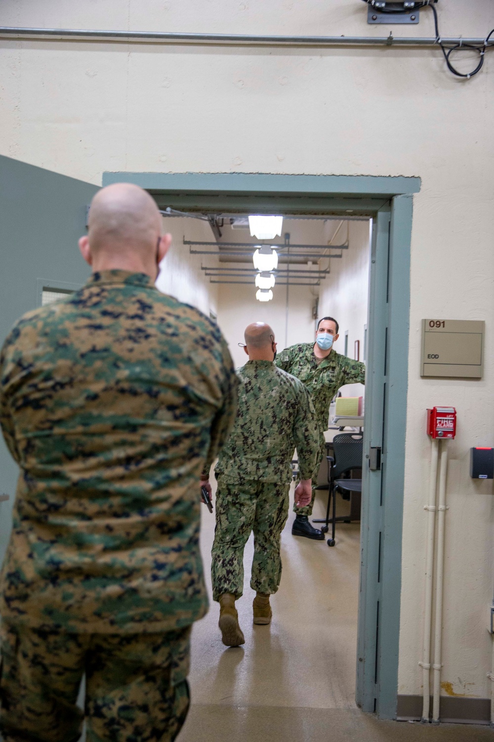 Top enlisted Marine visits Armed Forces Medical Examiner System