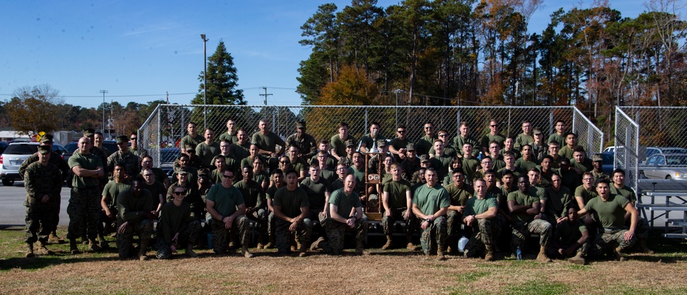 Cherry Point units face off in the annual field meet