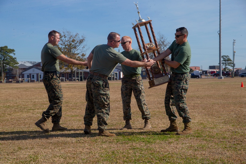 Cherry Point units face off in the annual field meet