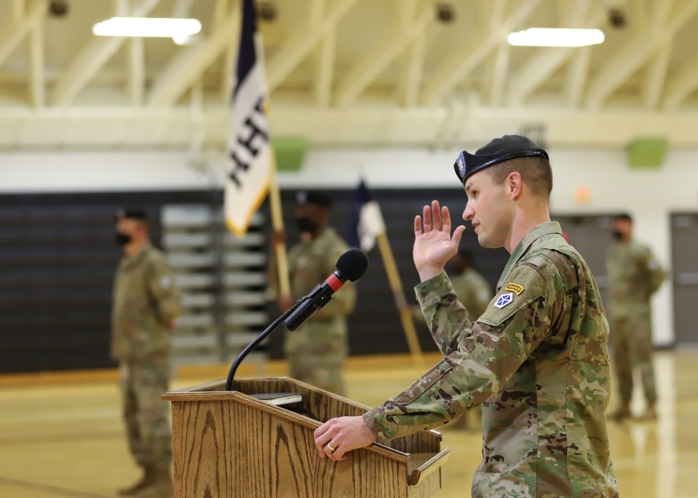 HHBN V Corps Conducts Change of Command Ceremony