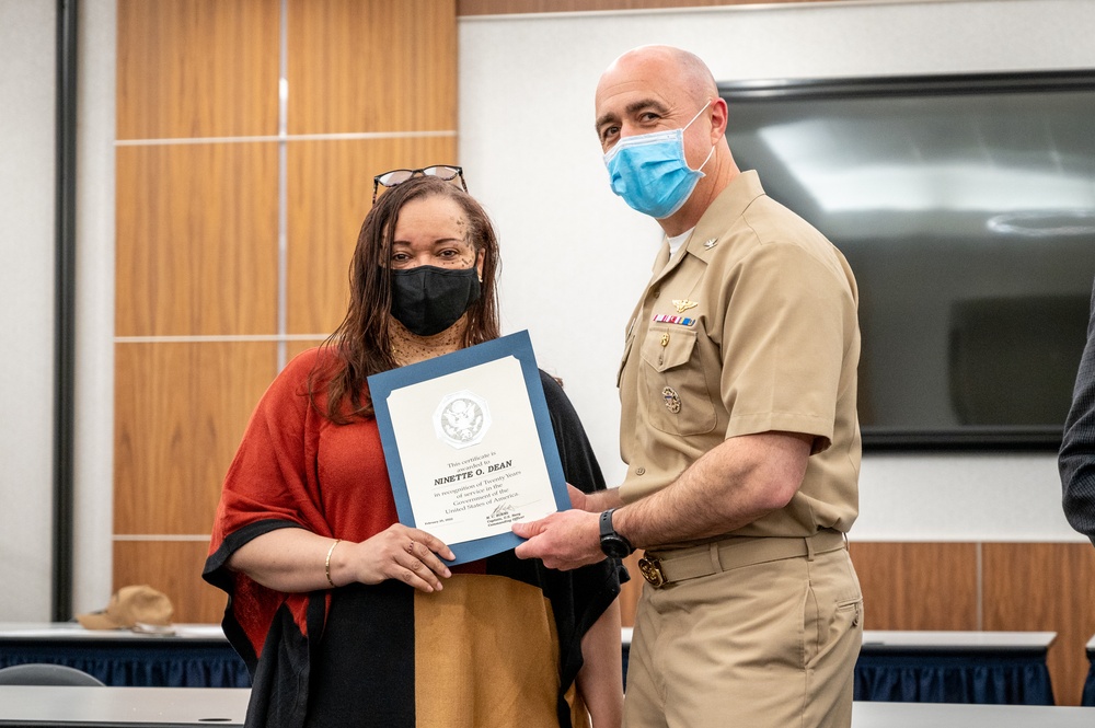 NSAW Quarterly Awards Ceremony, Feb. 2022