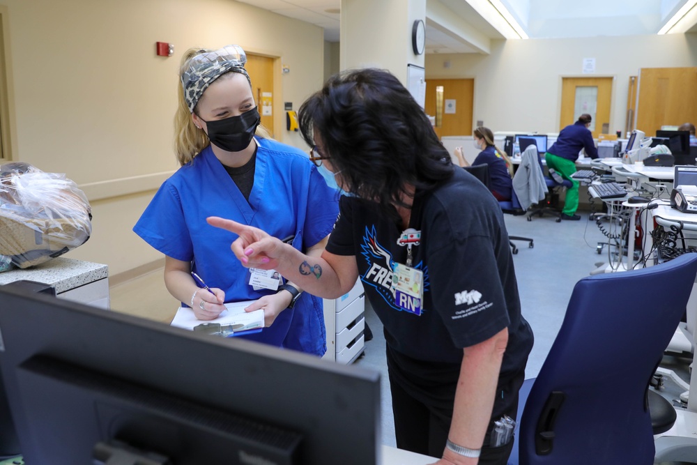 U.S. Air Force Military Medical Team Assists Signature Healthcare Brockton Hospital