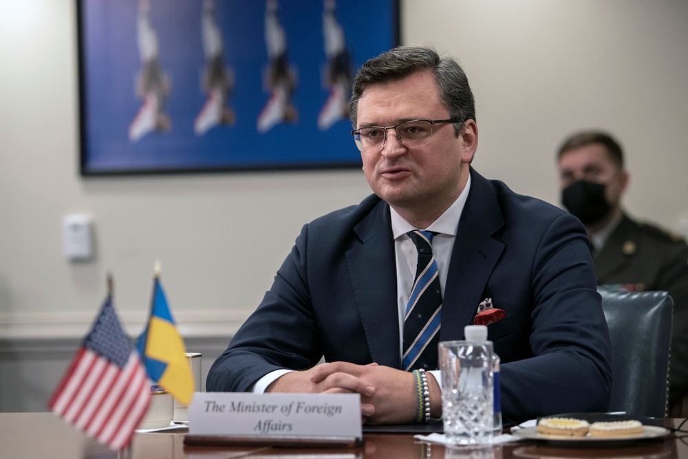 Secretary Austin Meets with Ukraine's Foreign Minister