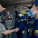 USS Billings Hosts Colombian Navy Sailors for a Tour of the Ship