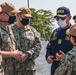 USS Billings Hosts Colombian Navy Sailors for a Tour of the Ship