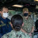 USS Billings Hosts Colombian Navy Sailors for a Tour of the Ship