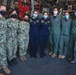 USS Billings Hosts Colombian Navy Sailors for a Tour of the Ship