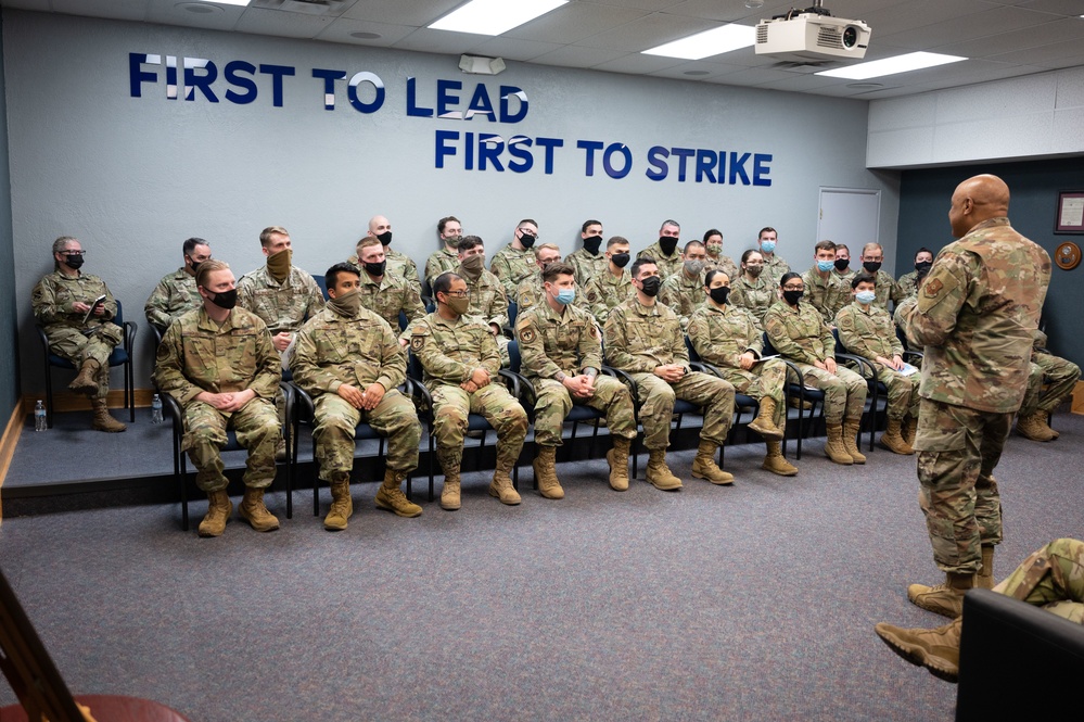 AFGSC commander visits KAFB, with focus on Striker Culture