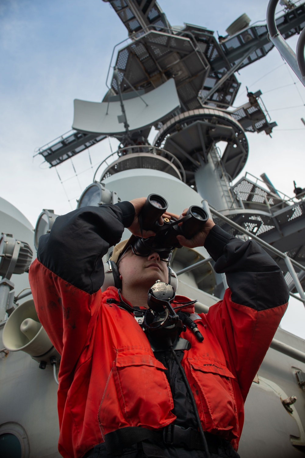 The Harry S. Truman Carrier Strike Group is on a scheduled deployment in the U.S. Sixth Fleet area of operations in support of naval operations to maintain maritime stability and security.