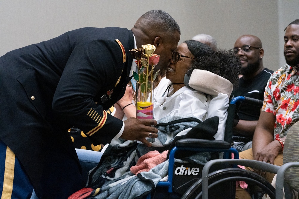 Maj. Robert Covington retirement