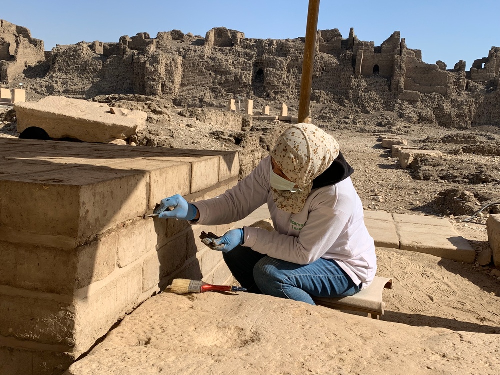 Medinet Habu Restoration