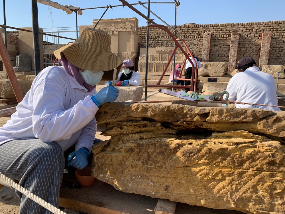 Medinet Habu Restoration