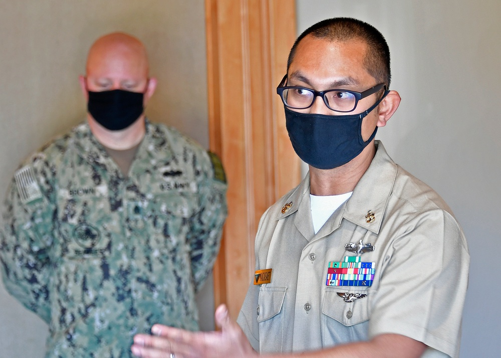 San Nicolas Island Senior Chief reenlistment