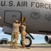 Cargo upload during a Bomber Task Force deployment to Naval Support Facility Diego Garcia
